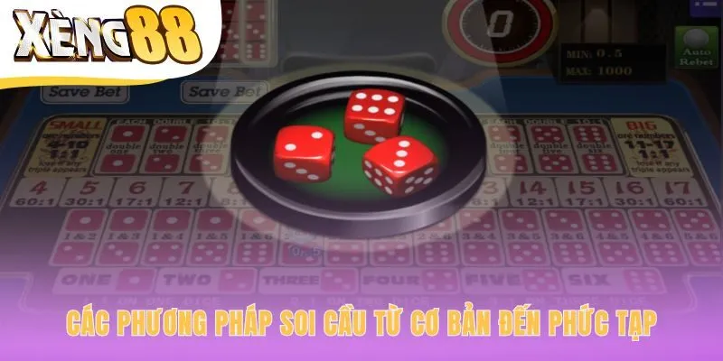 Các cách bắt cầu tài xỉu phổ biến xây dựng chiến lược cược