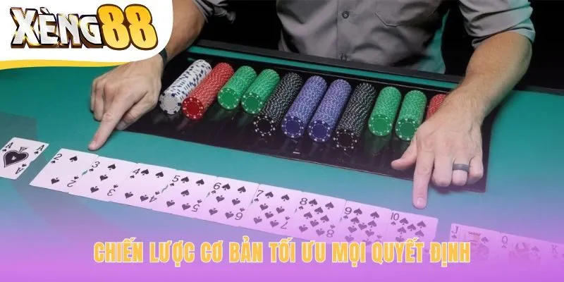 Chiến lược blackjack cơ bản giúp đưa ra quyết định tối ưu 