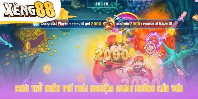 Chơi thử cai shen fishing giúp làm quen giao diện và thực hành