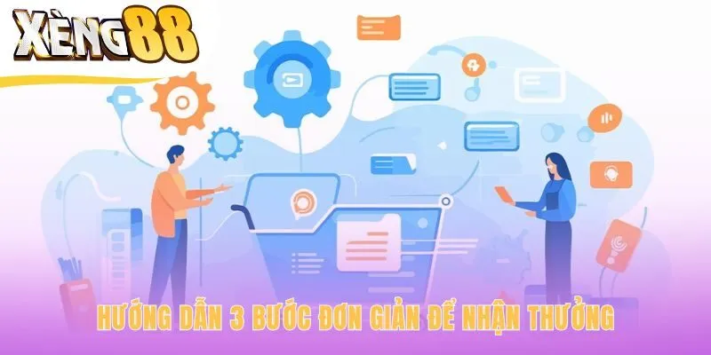 Quy trình nhận khuyến mãi Xeng88 qua ba bước đơn giản minh bạch