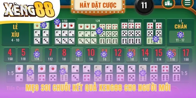 Mẹo soi chuỗi Xeng88 ưu tiên vốn nhỏ và các dây cược ngắn