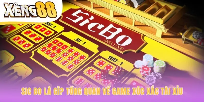 Game sicbo có luật chơi đơn giản dựa trên ba viên xúc xắc